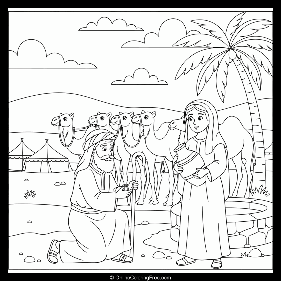 Bible Isaac Finds a Wife