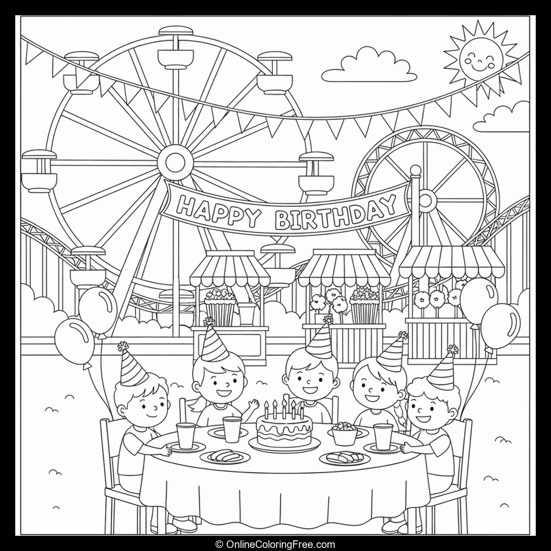 Amusement Park Birthday