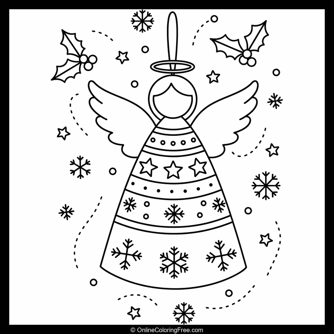 Angel Christmas Ornament