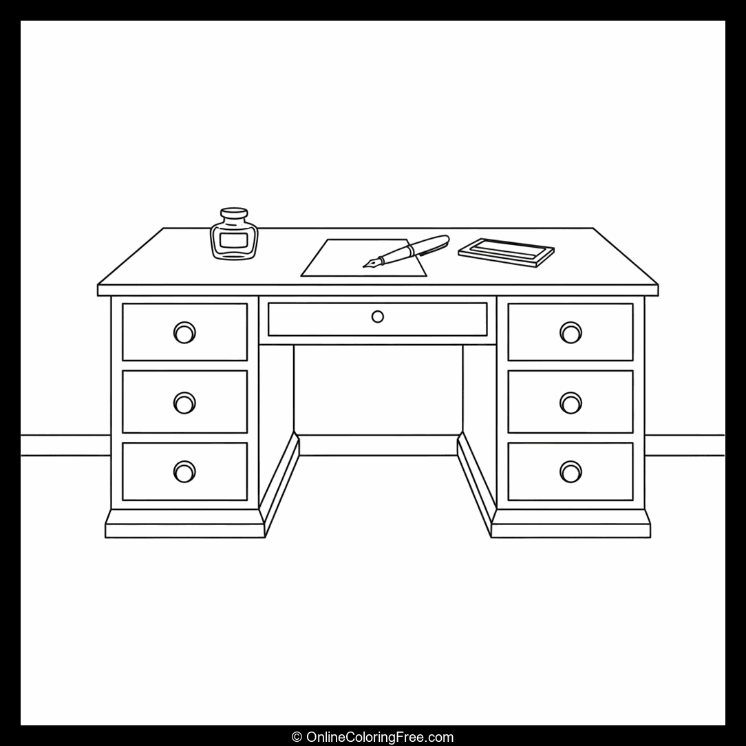 Antique Writing Desk