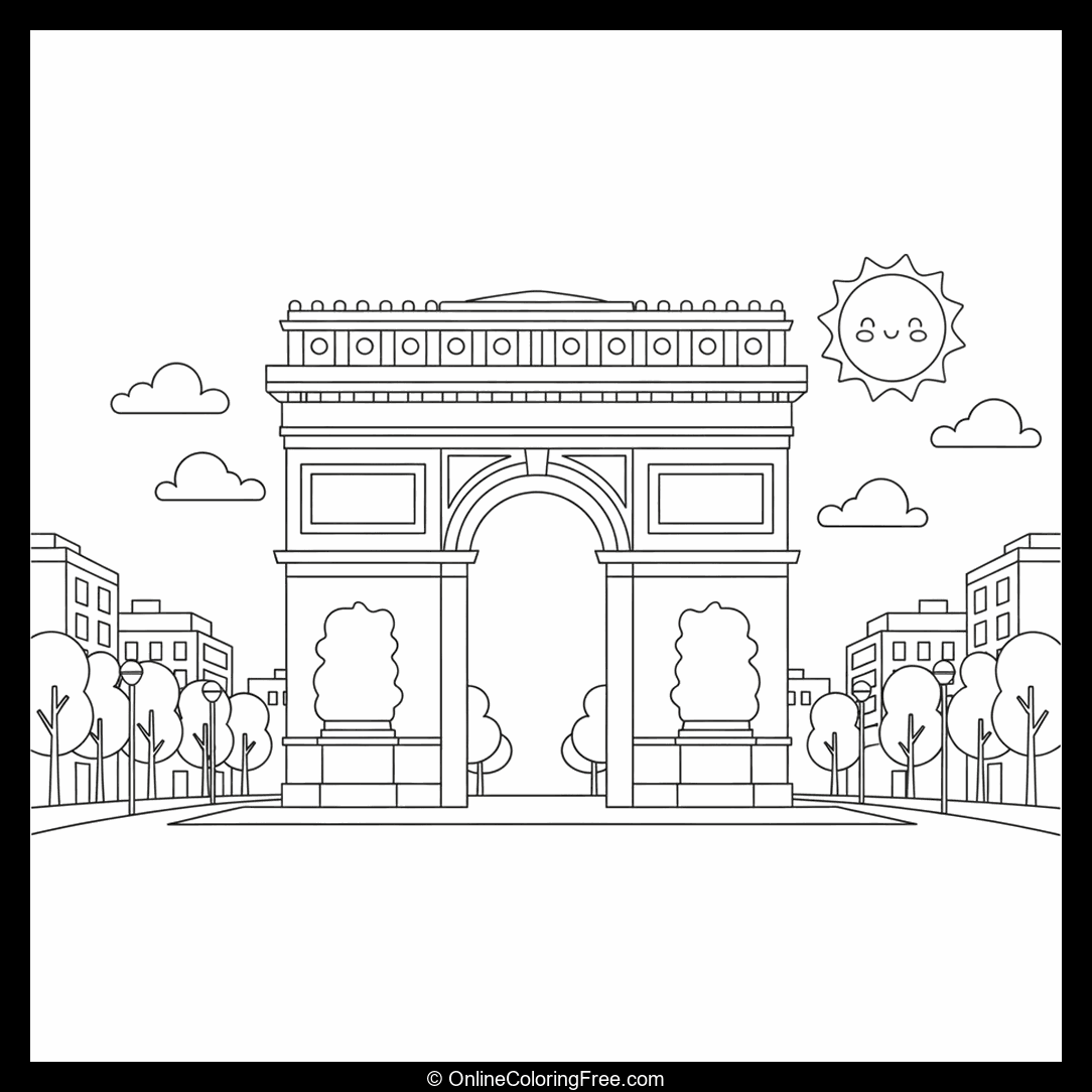 Arc de Triomphe in France