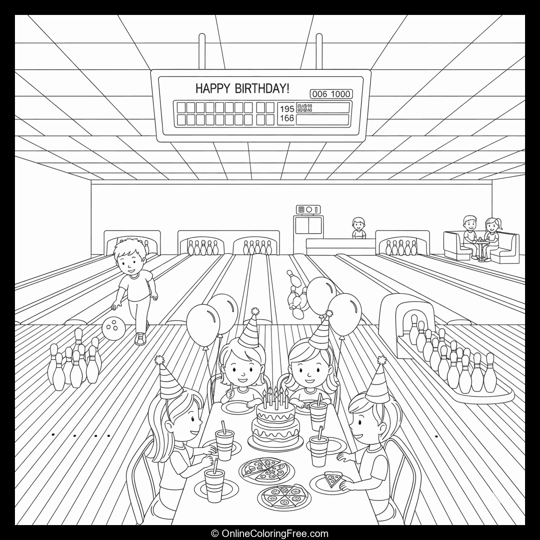 Bowling Alley Birthday