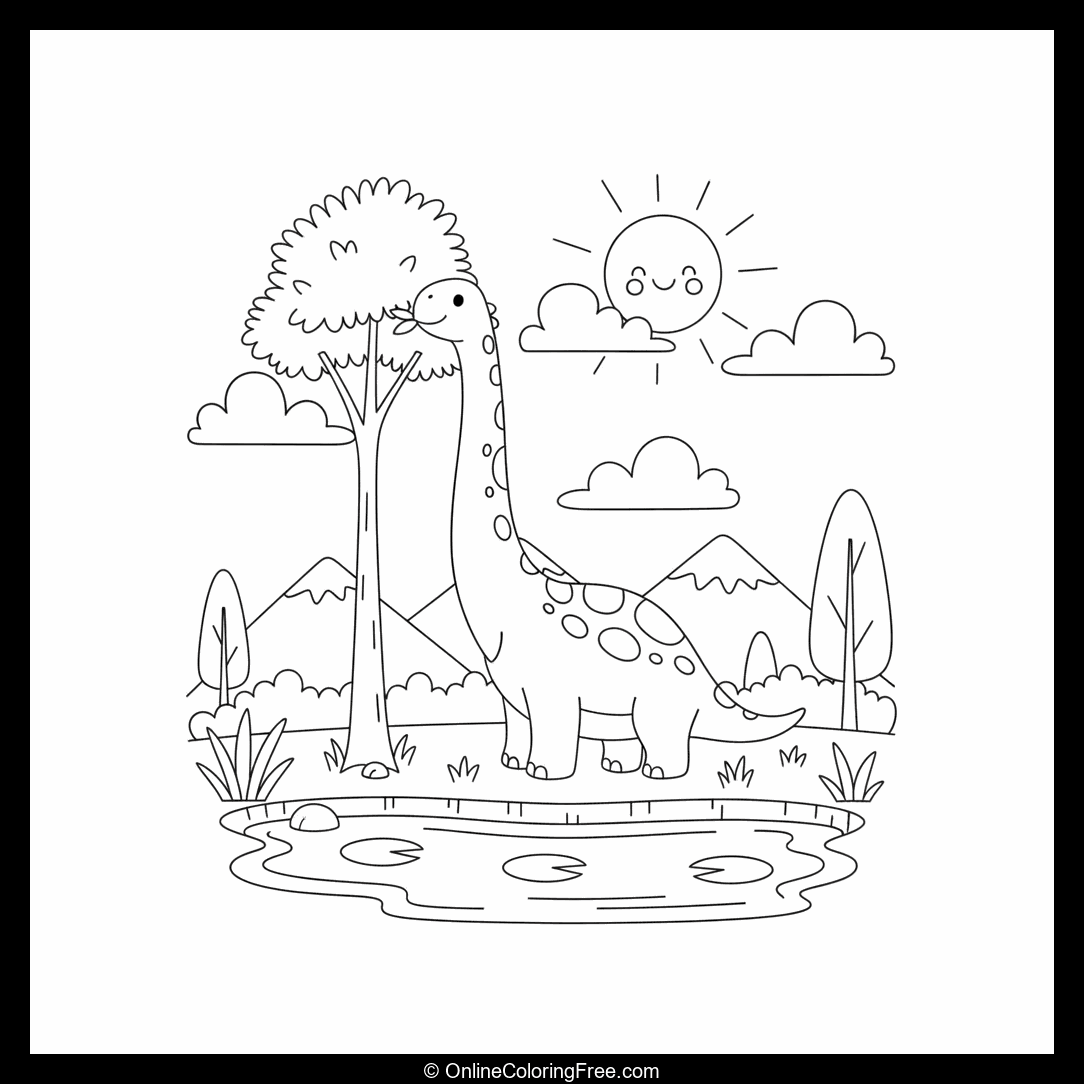 Brachiosaurus Dinosaur