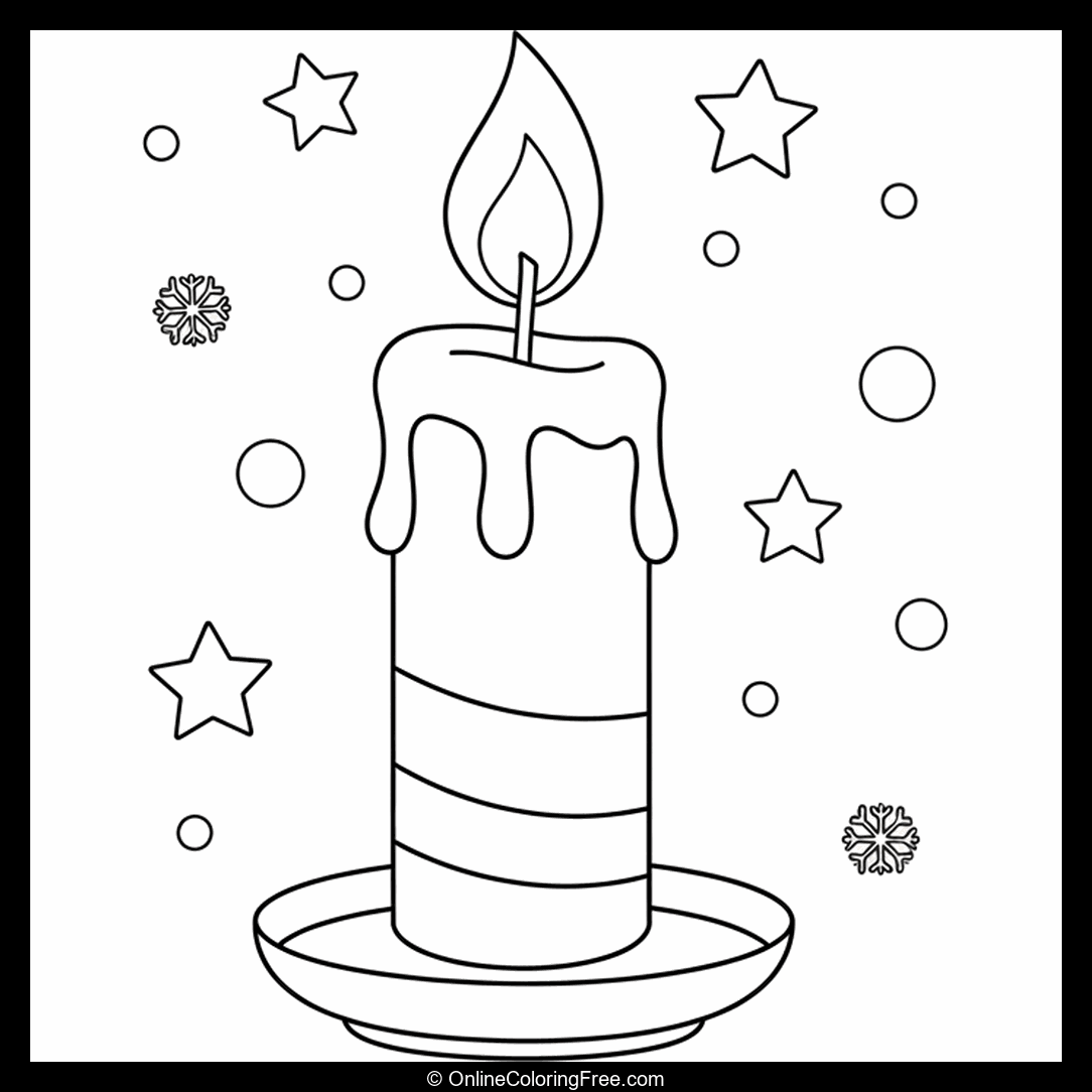 Christmas Candle