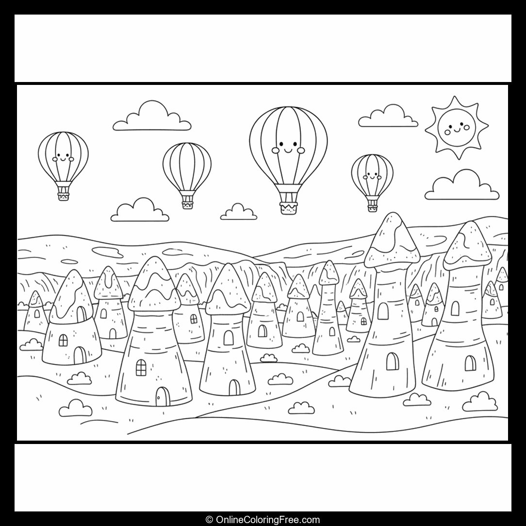 Cappadocia Fairy Chimneys in Turkey