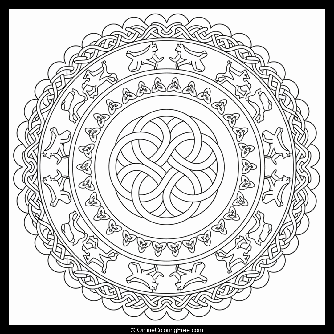 Celtic Knot Mandala
