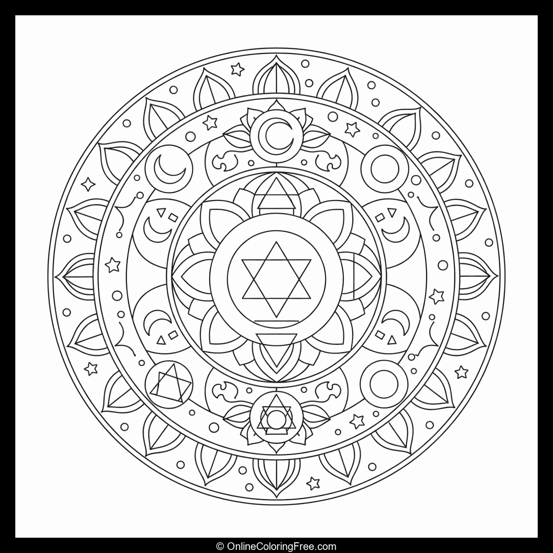 Chakra Balance Mandala