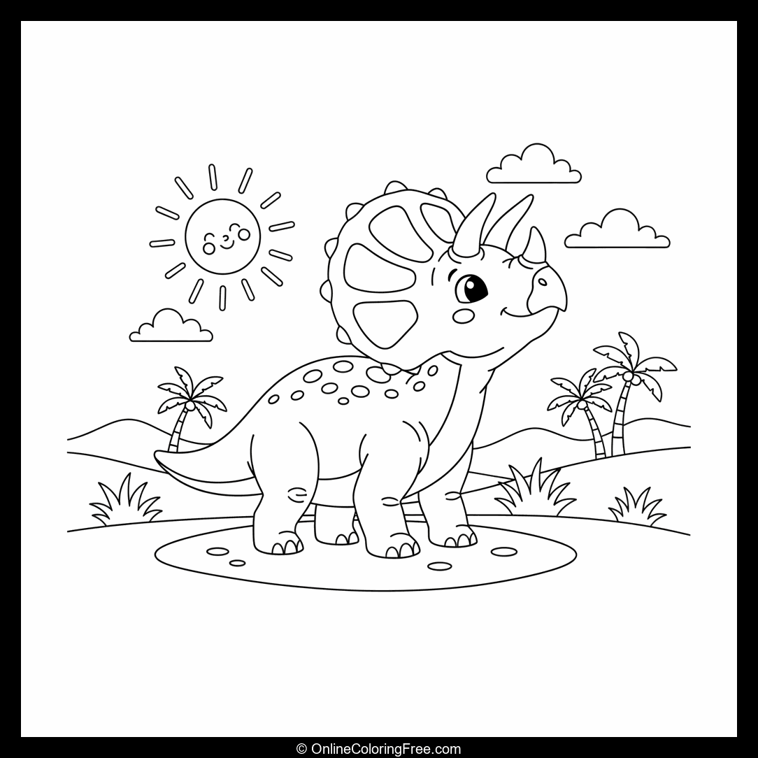 Chasmosaurus Dinosaur