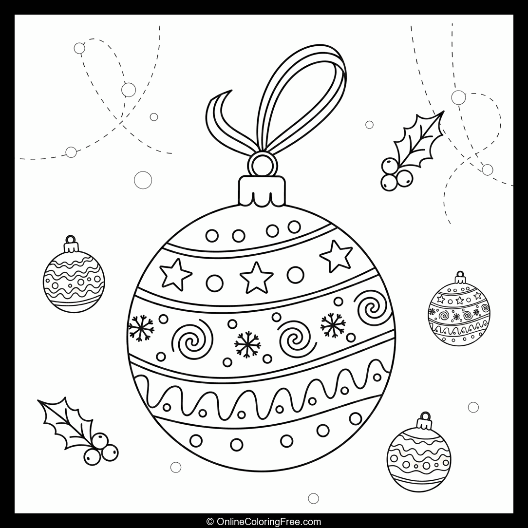 Christmas Bauble Ornament