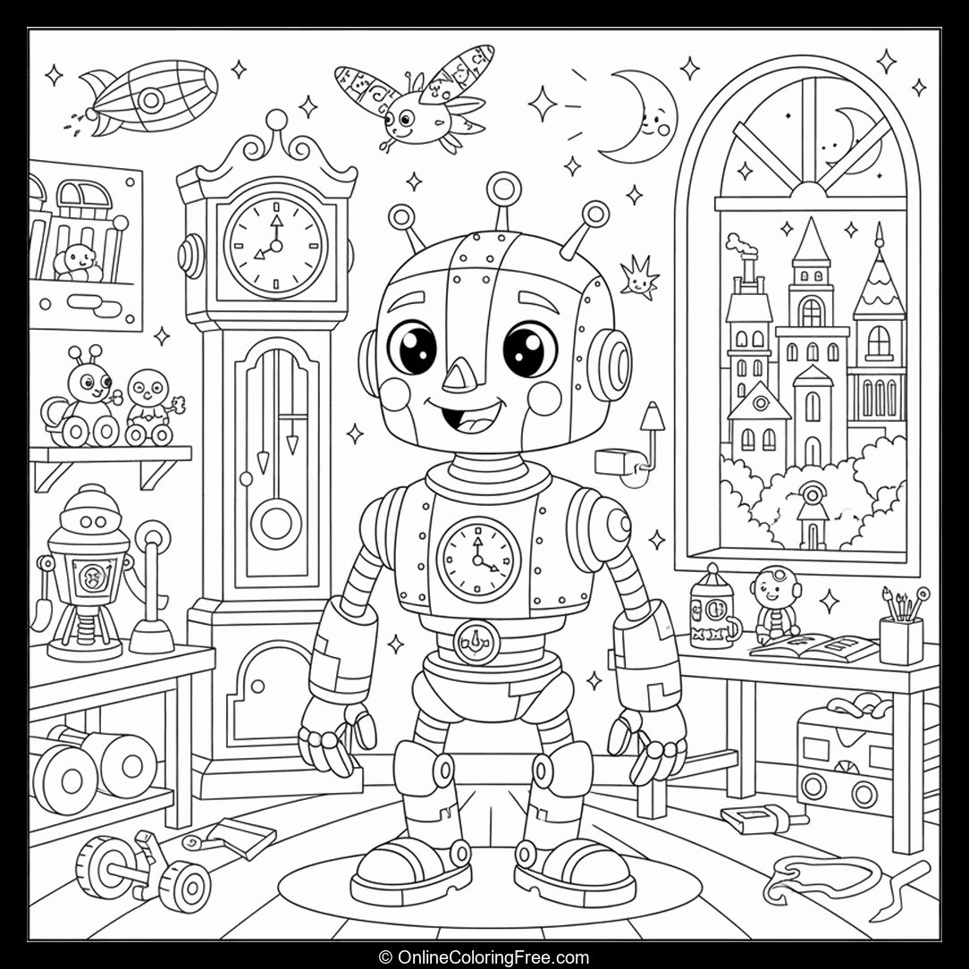 Clockwork Fantasy Robot