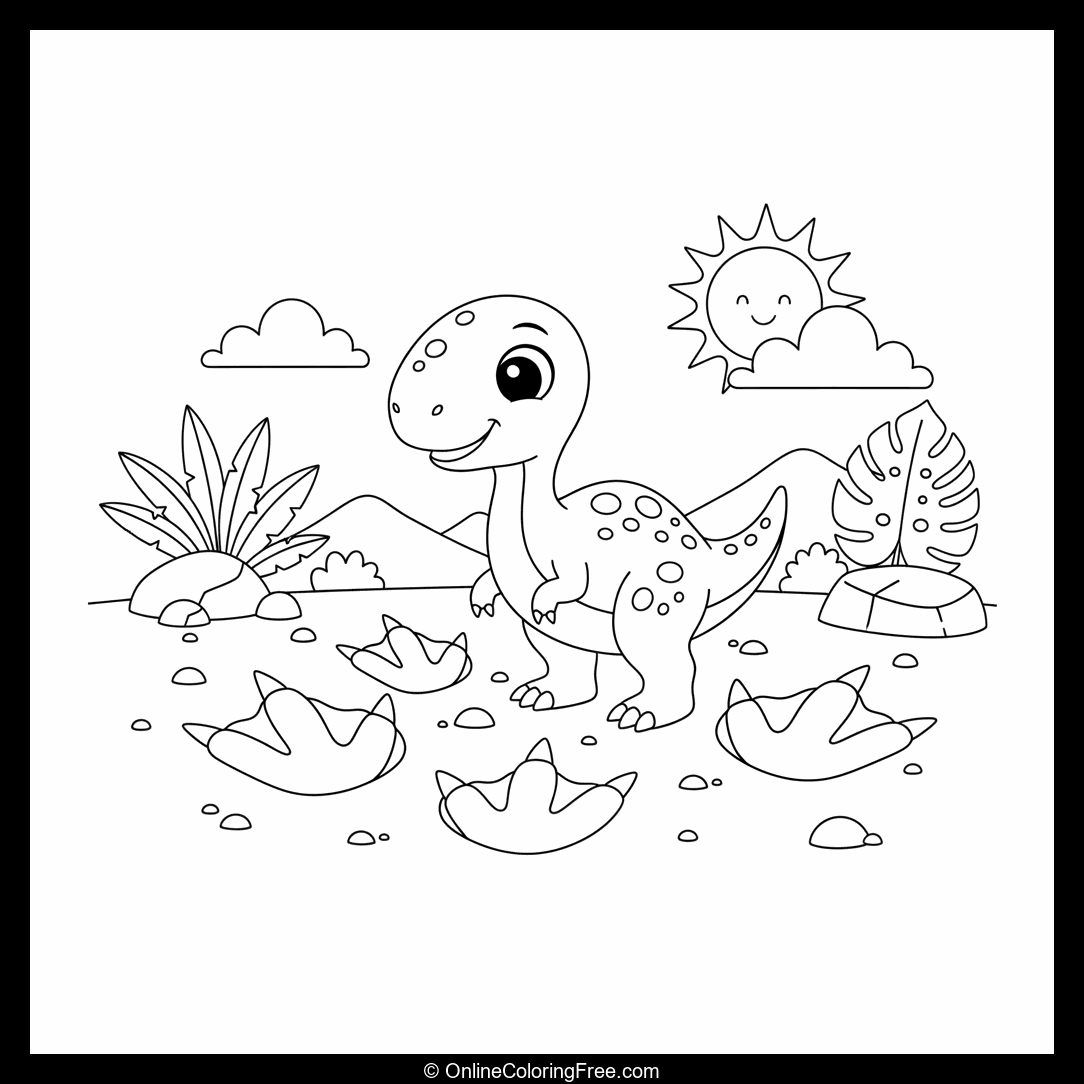 Compsognathus Dinosaur