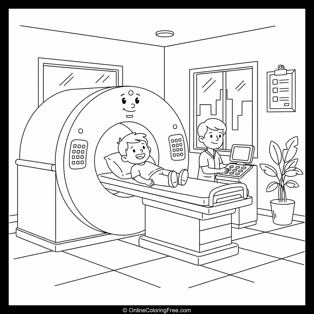 CT scanner In Hospital