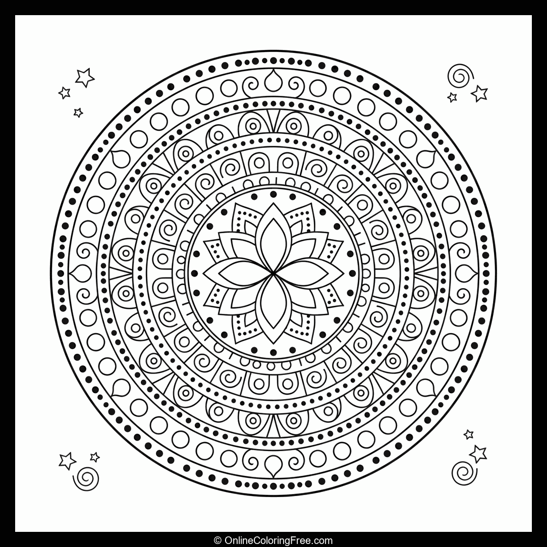 Dotwork Mandala