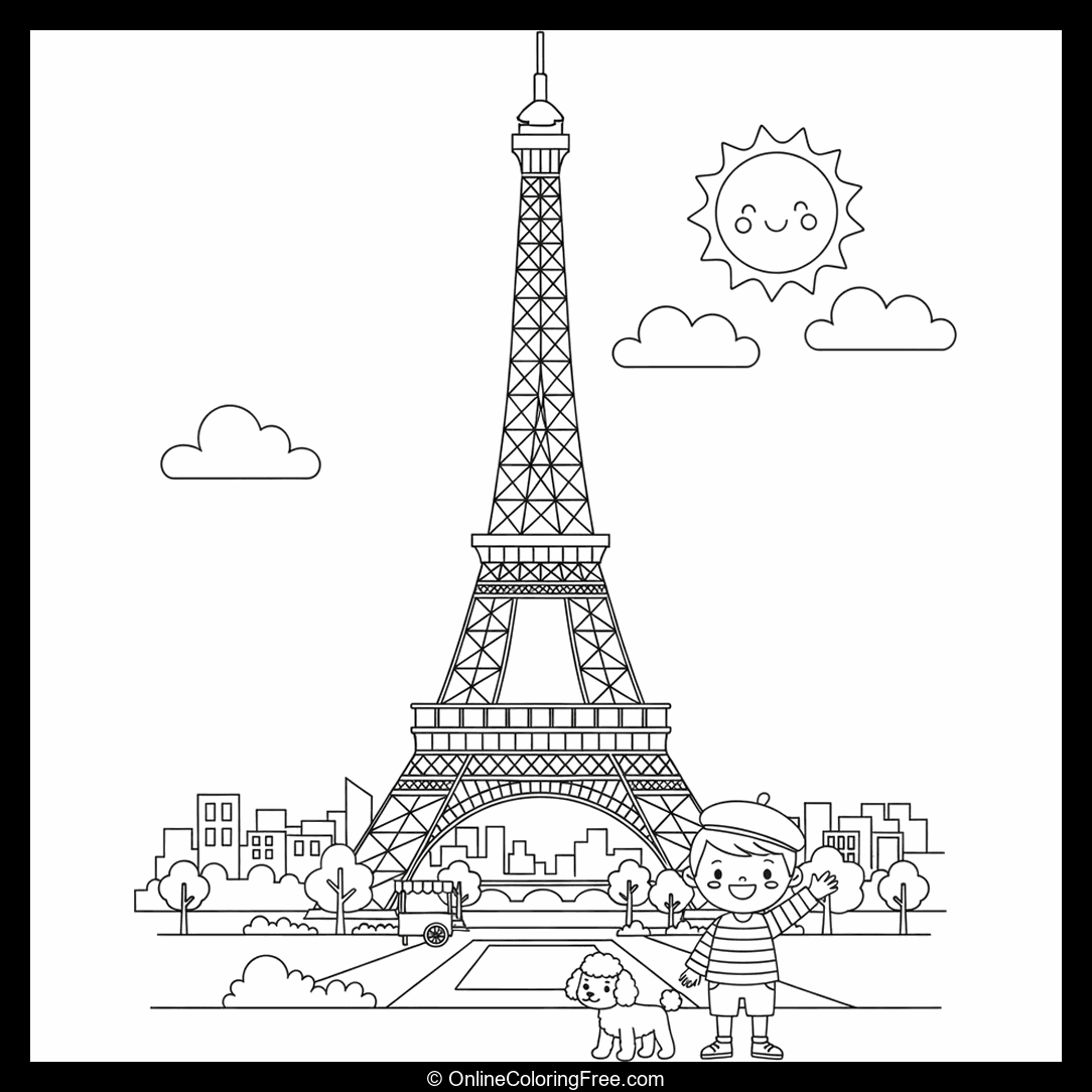 Eiffel Tower in France