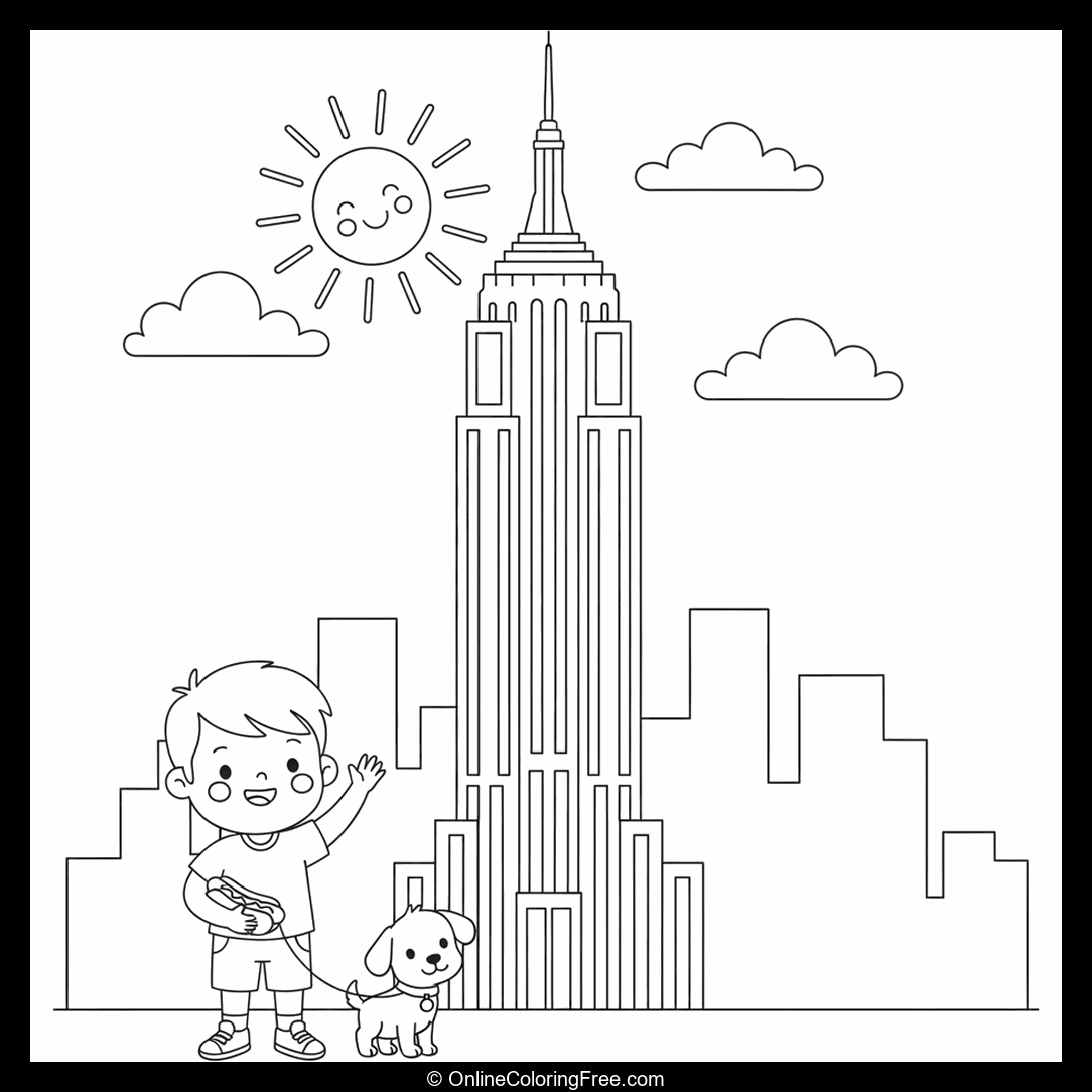 Empire State Building in USA