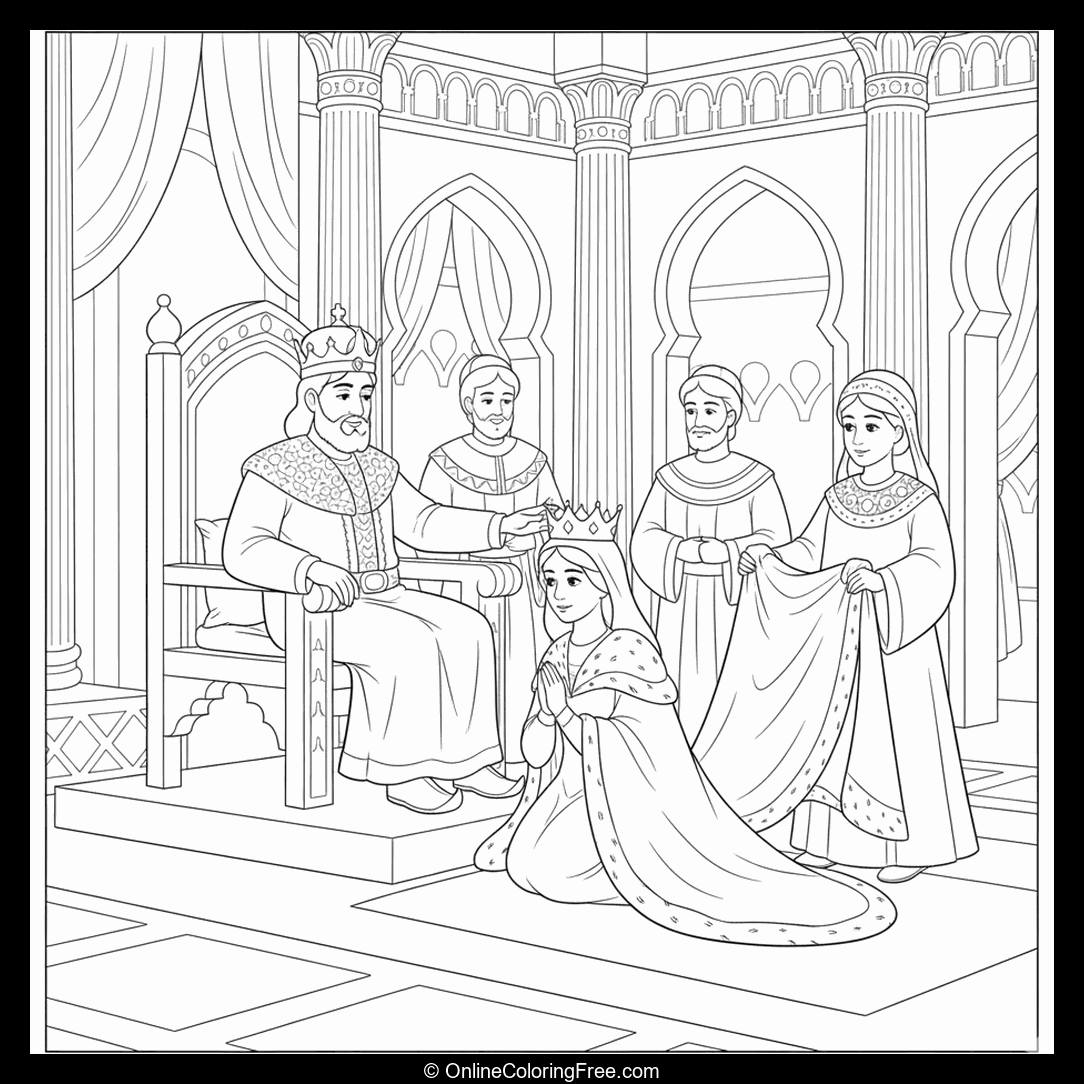 Bible Esther Becomes Queen