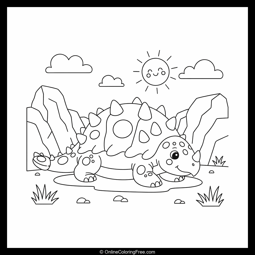 Euoplocephalus Dinosaur