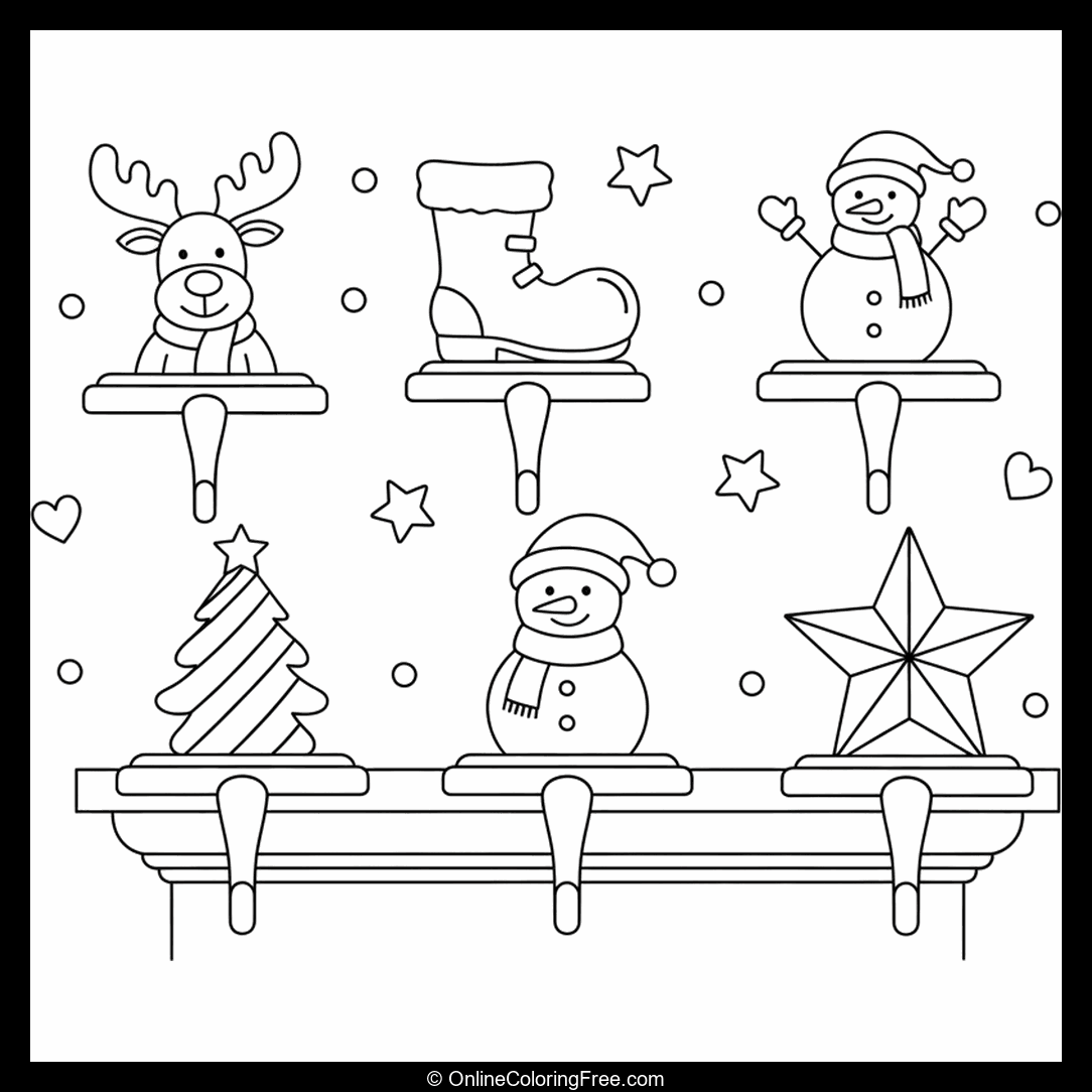 Fireplace Stocking Holder