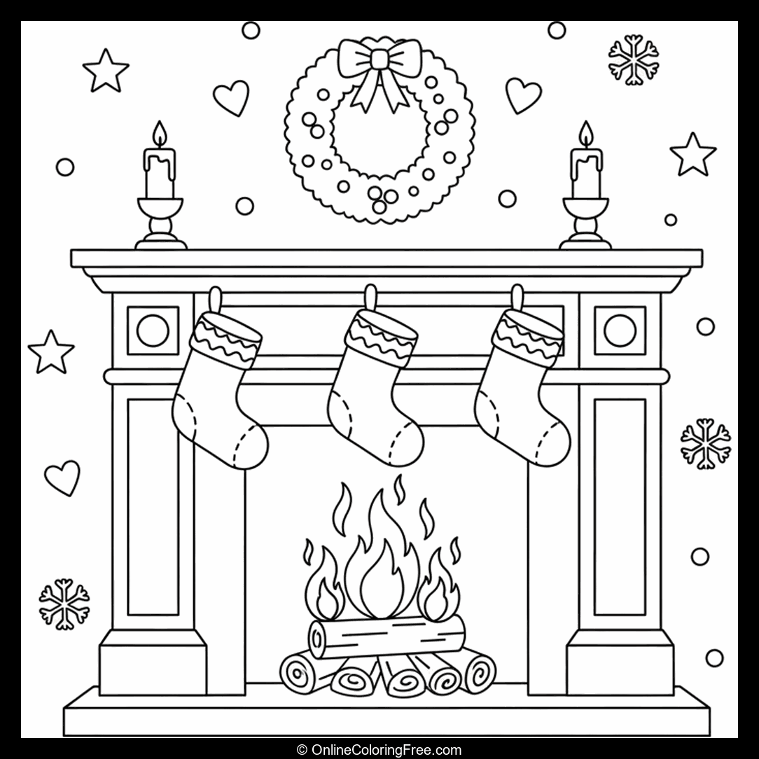 Christmas Fireplace