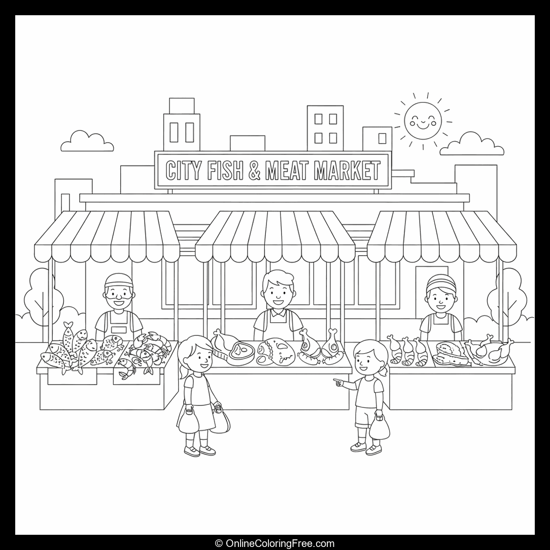 Fish and Meat Market