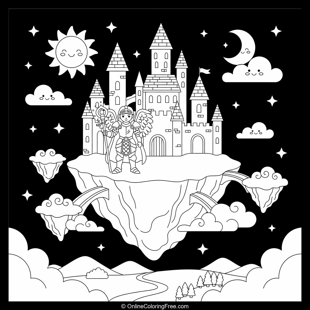 Floating Castle Guardian