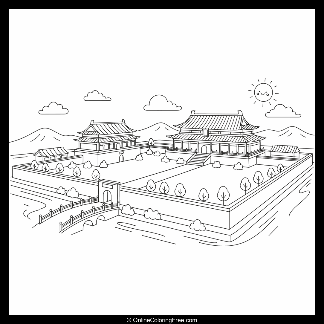 Forbidden City in China