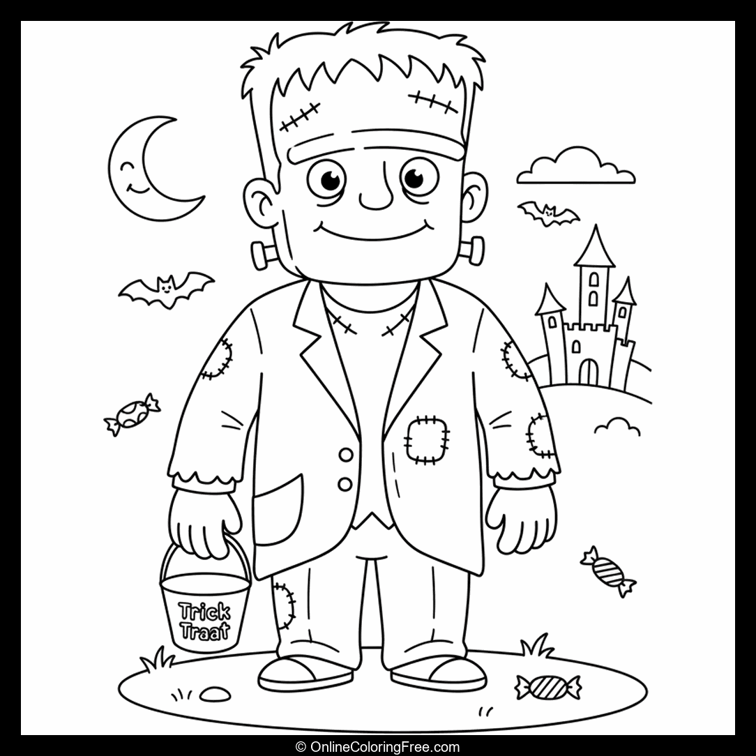 Halloween Frankenstein Monster