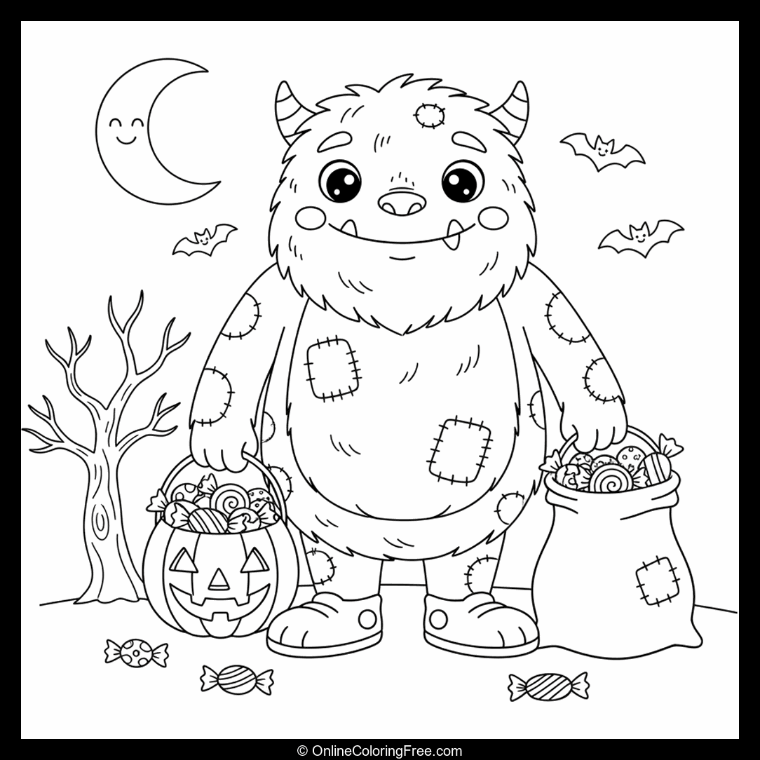 Halloween Friendly Monster
