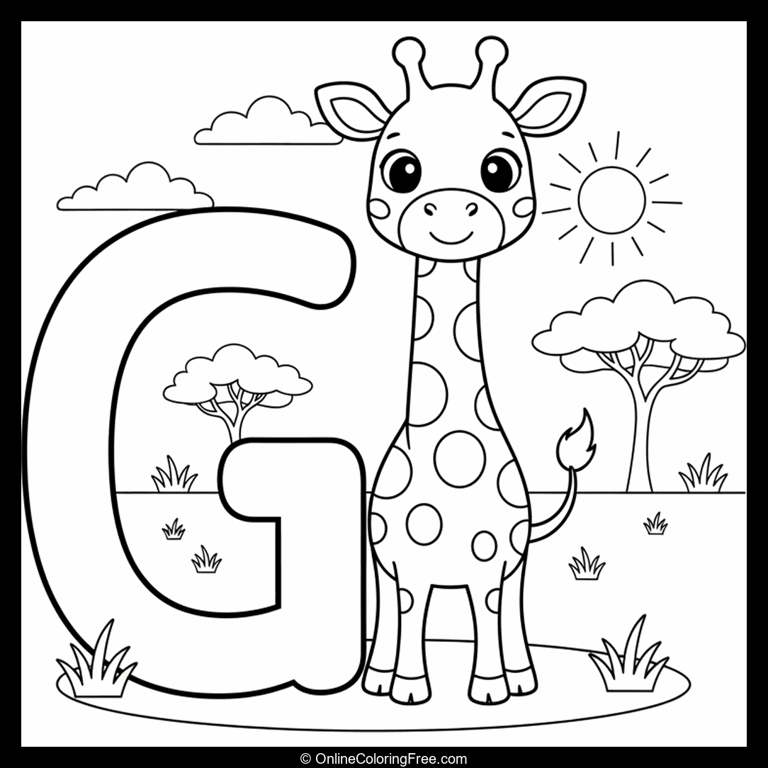 G for Giraffe