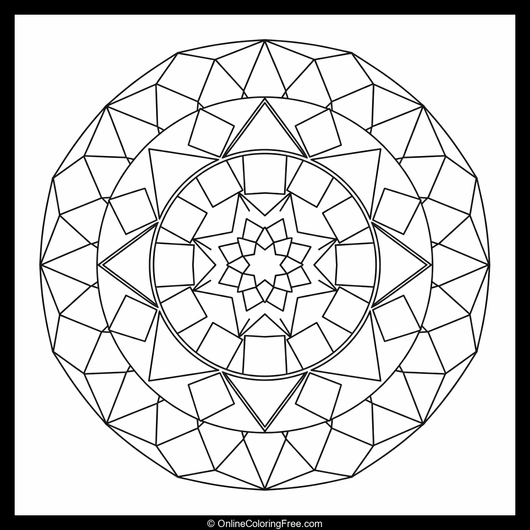 Geometric Pattern Mandala