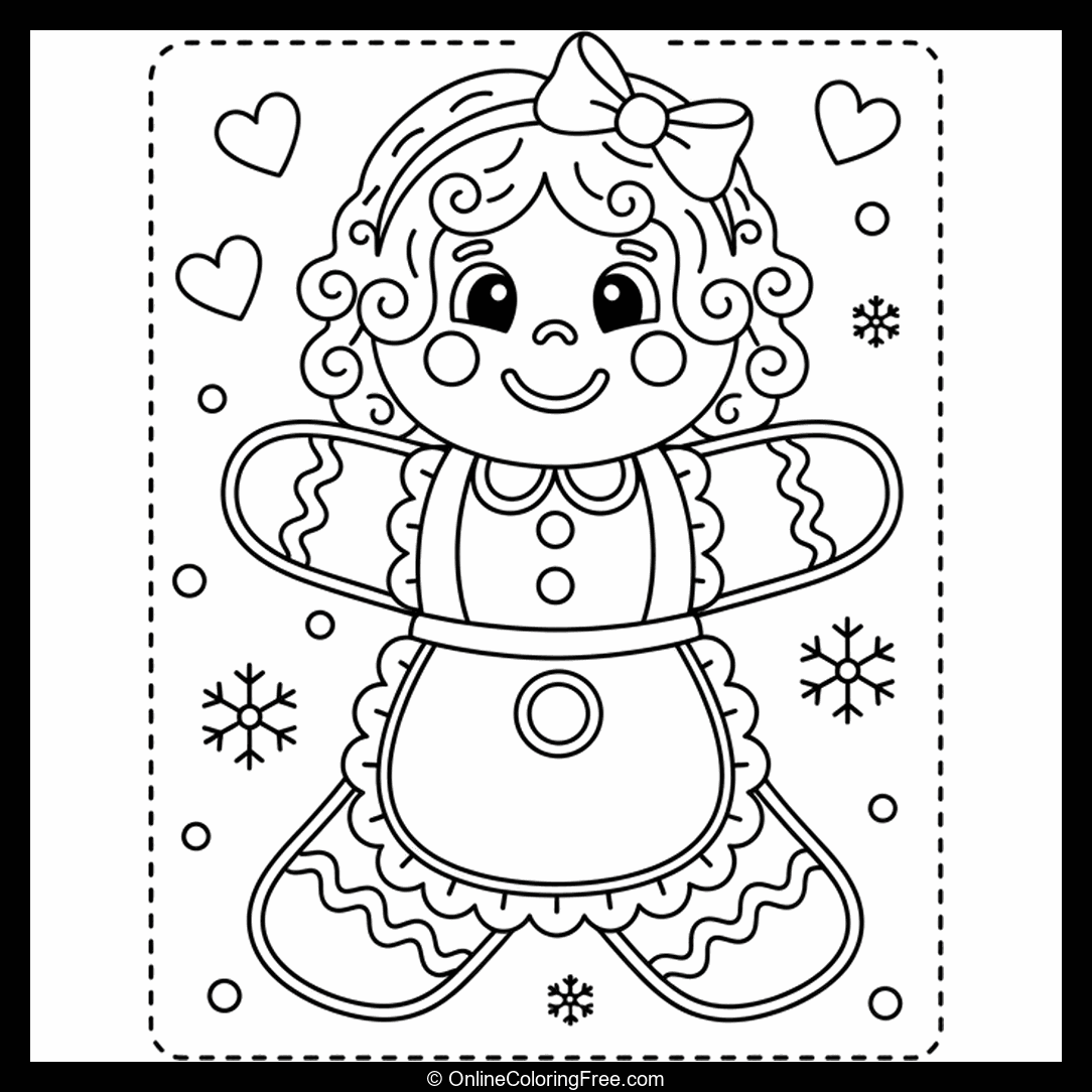 Gingerbread Woman Cookie