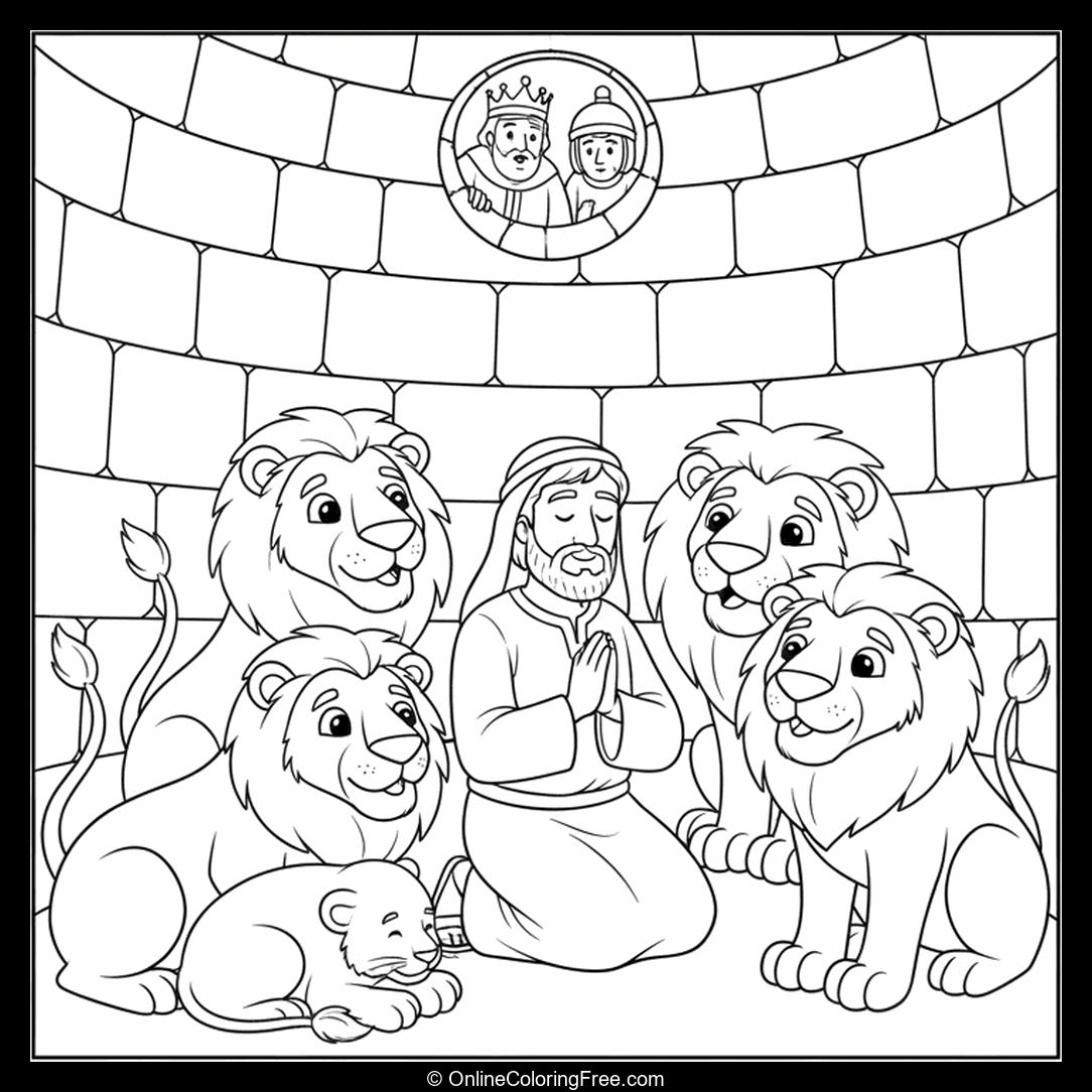 Bible Daniel in the Lions’ Den