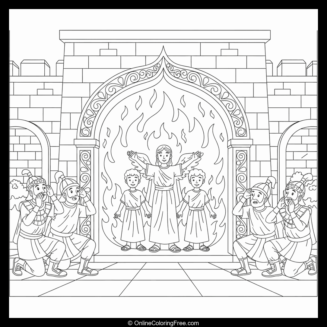 Bible Fiery Furnace Miracle