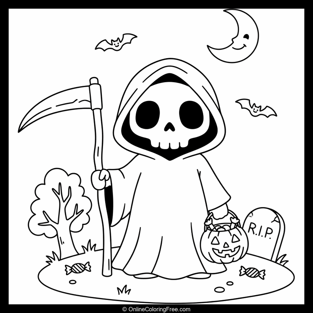 Halloween Grim Reaper