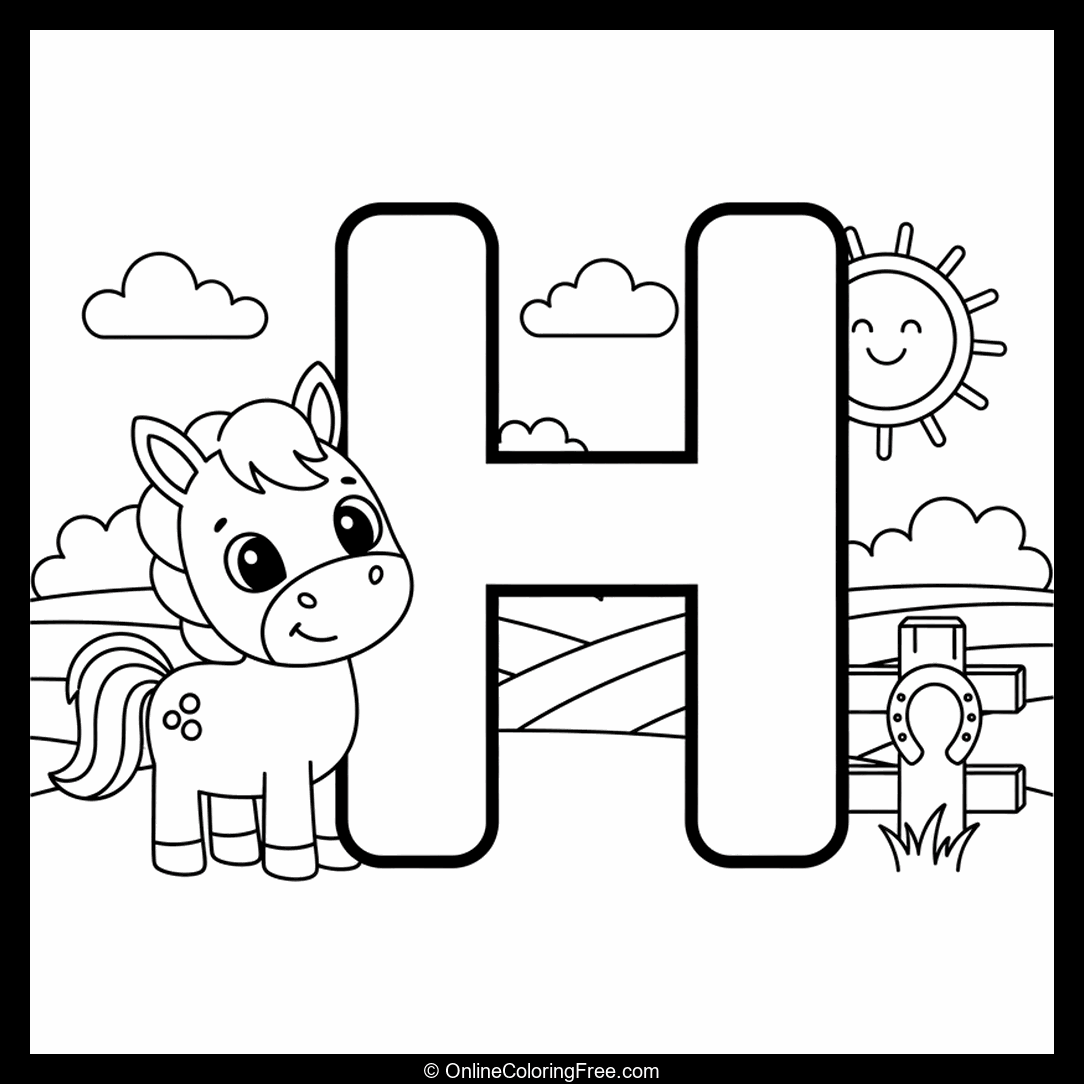 H for Horse
