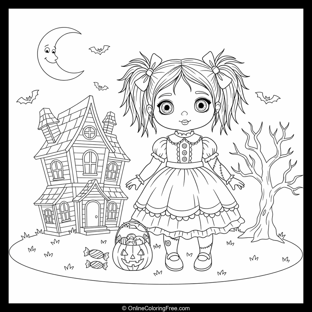 Halloween Haunted Doll