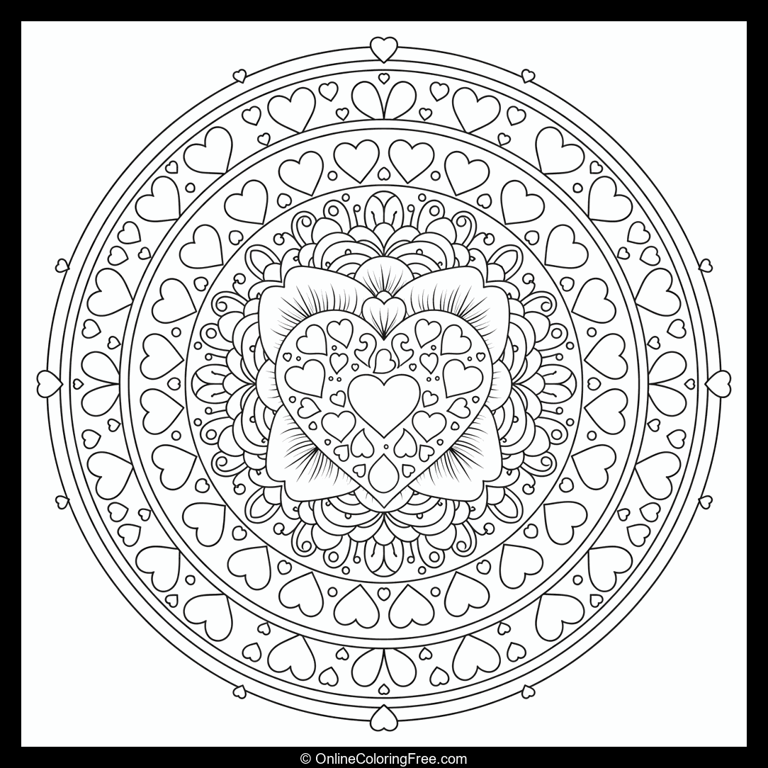 Heart Mandala