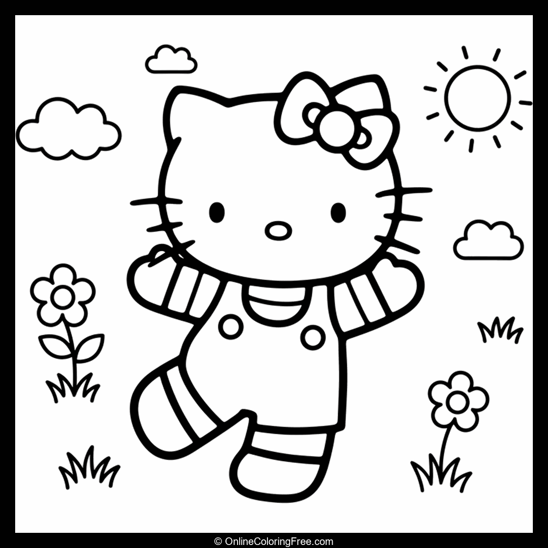 Hello Kitty Dancing