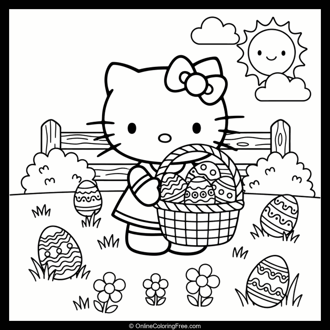 Hello Kitty Easter