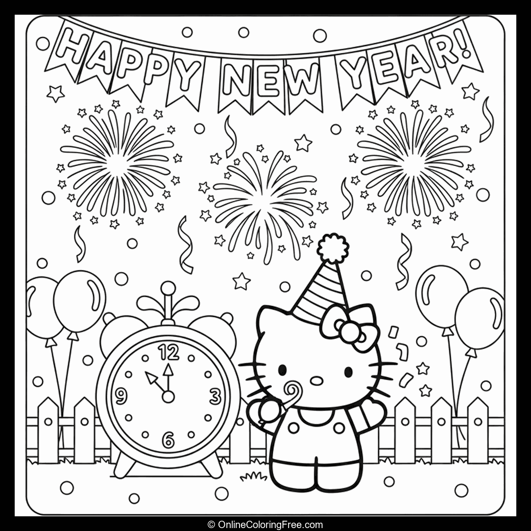 Hello Kitty New Year’s Celebration