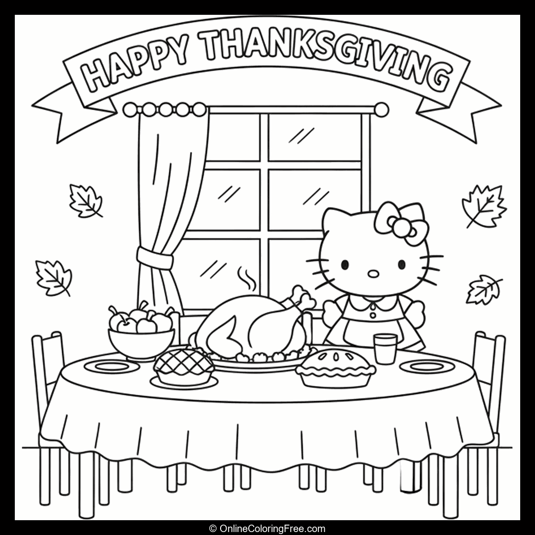 Hello Kitty Thanksgiving