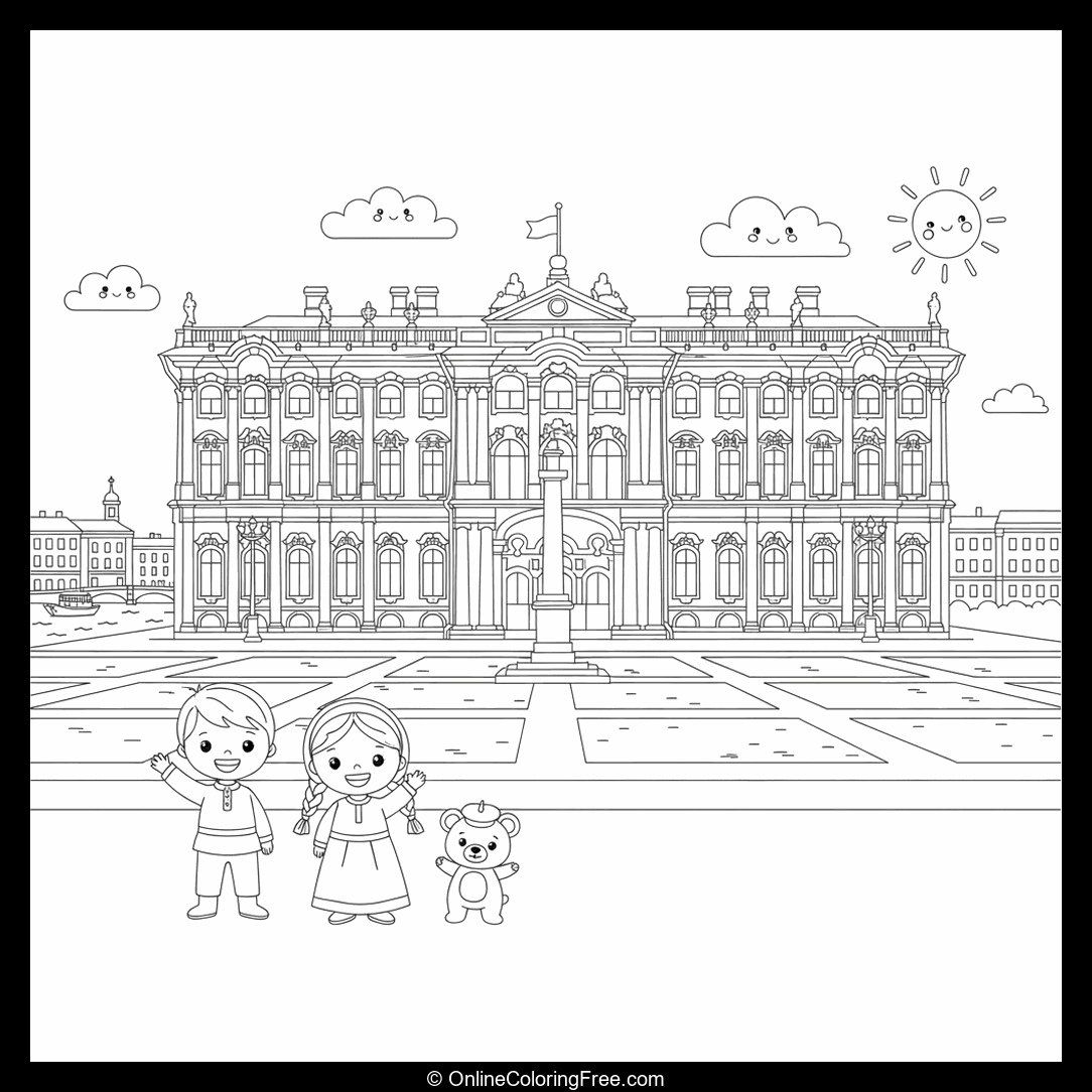 Hermitage Museum in Russia