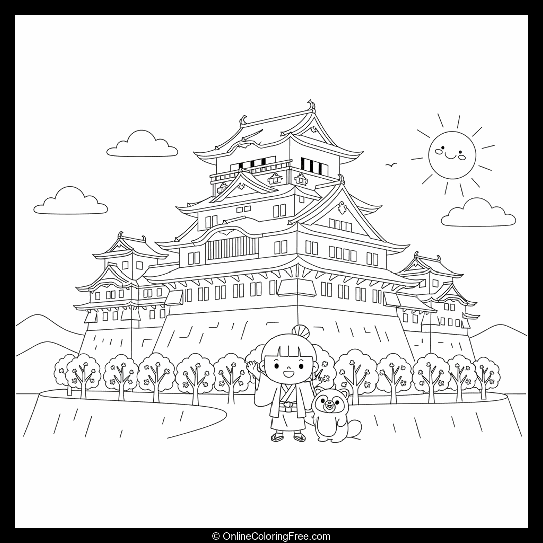 Himeji Castle in Japan