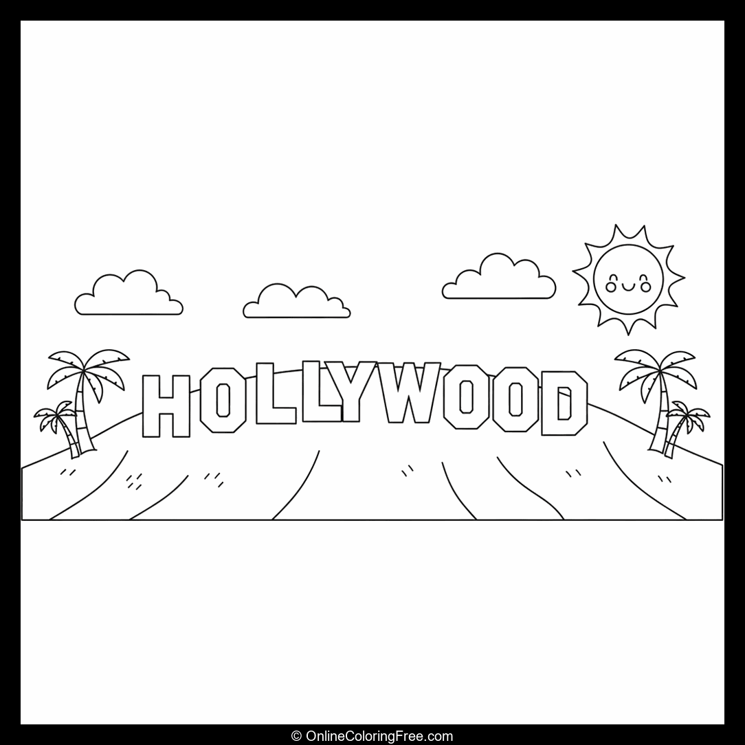 Hollywood Sign in USA