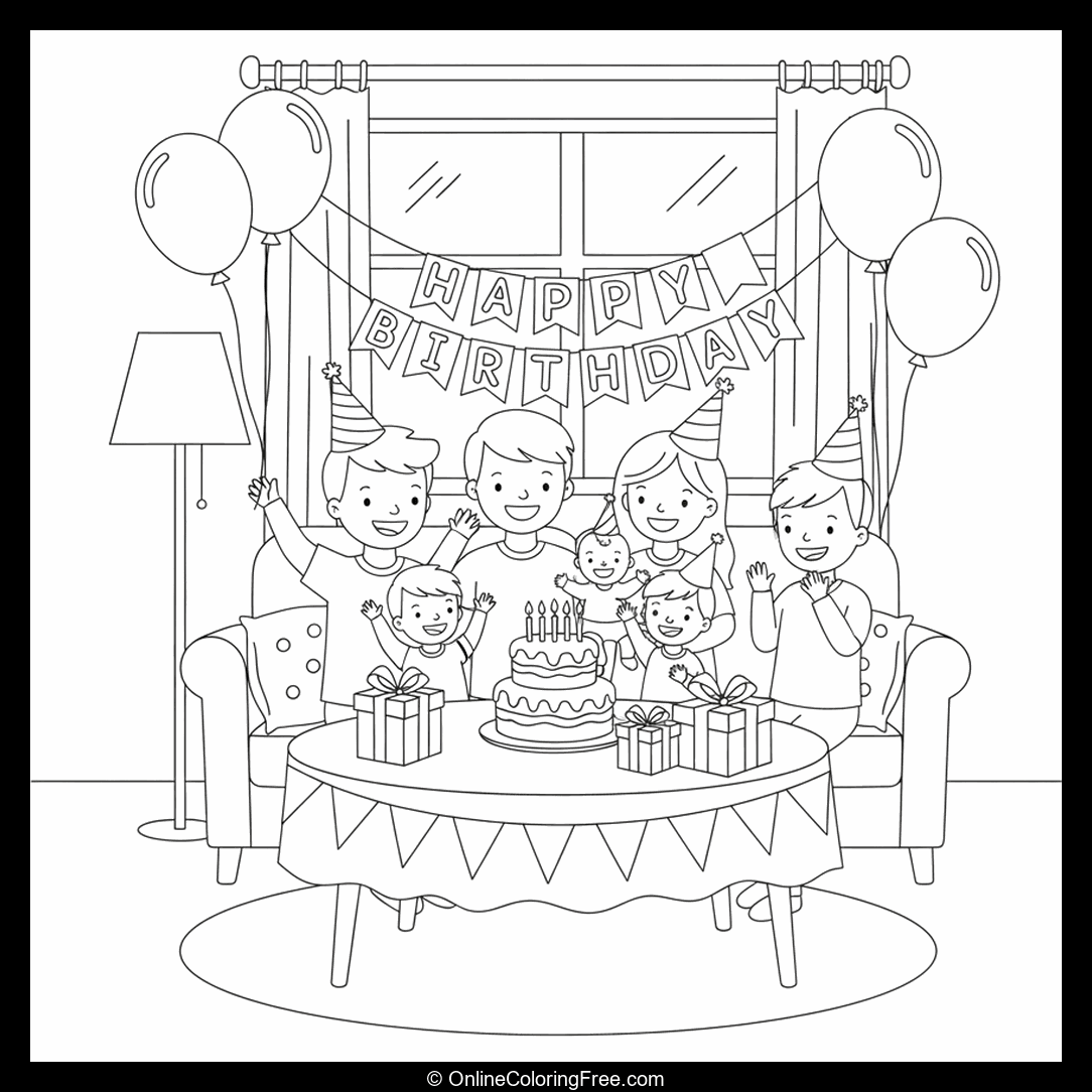 Home Living Room Party