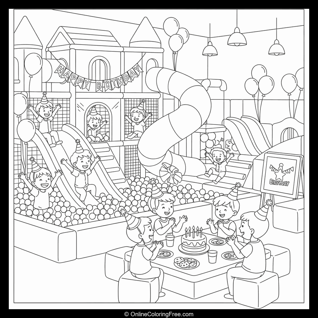 Indoor Play Zone Party