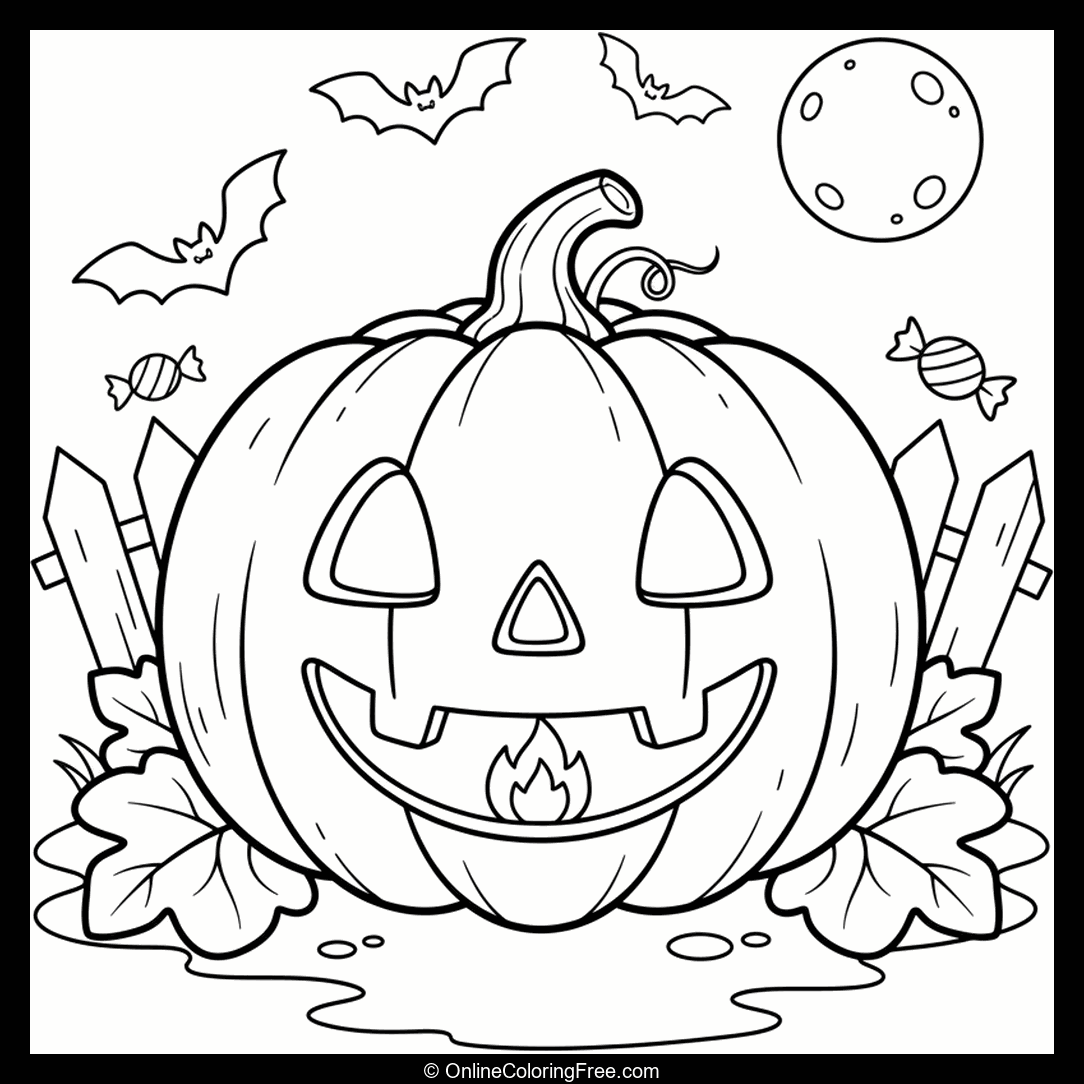 Halloween Jack-O-Lantern