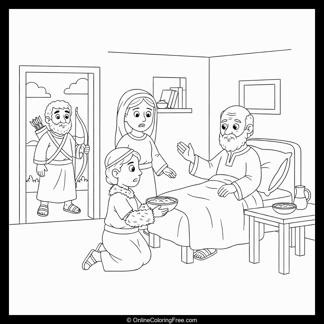 Bible Jacob and Esau