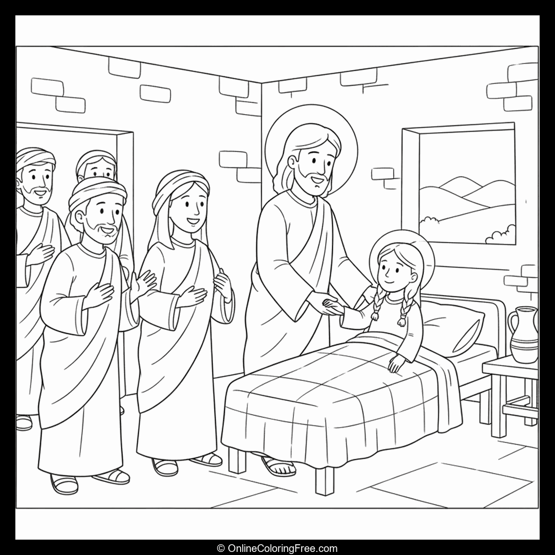 Bible Jesus Raises Jairus’s Daughter
