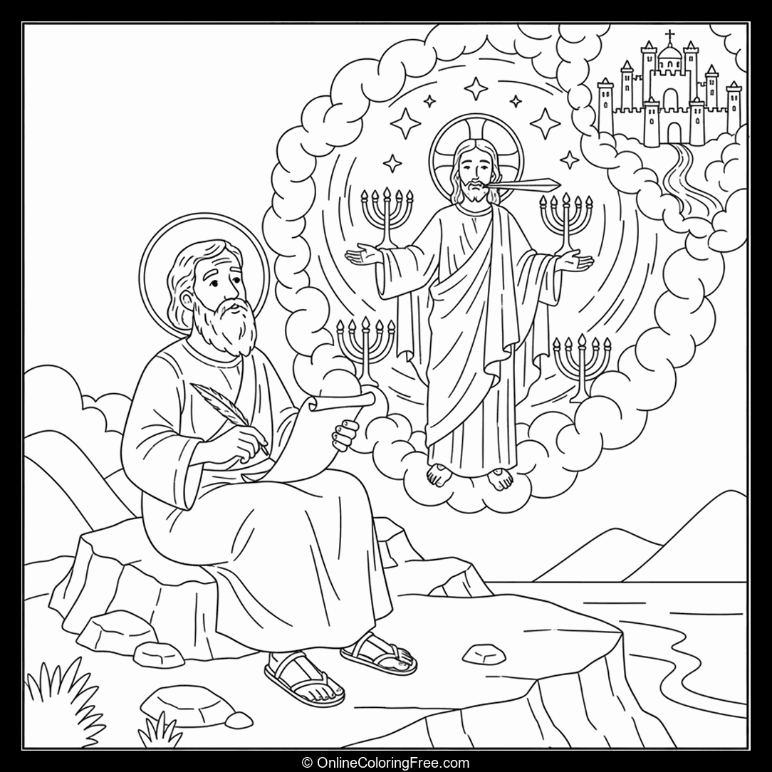 Bible John’s Revelation Vision